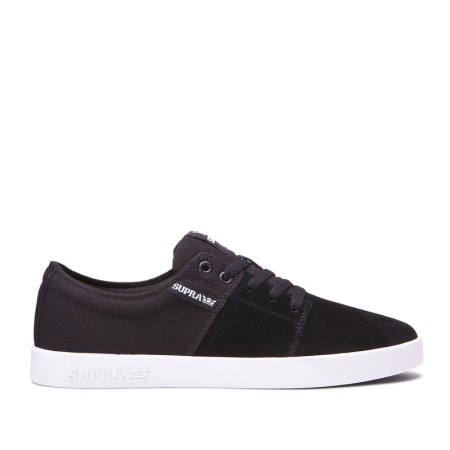 Supra Stacks II Womens Low Tops Shoes Chocolate/Black UK 53AXF